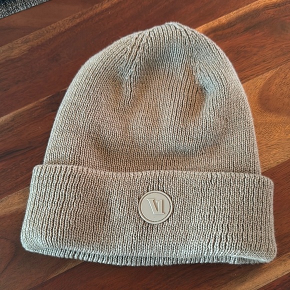 Vuori Accessories - Vuori Knit Beanie in Light Gray